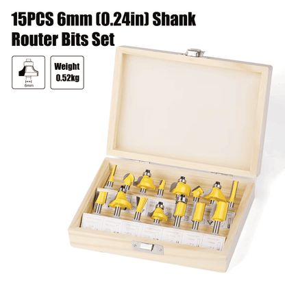 Lock Miter Router Bit Set