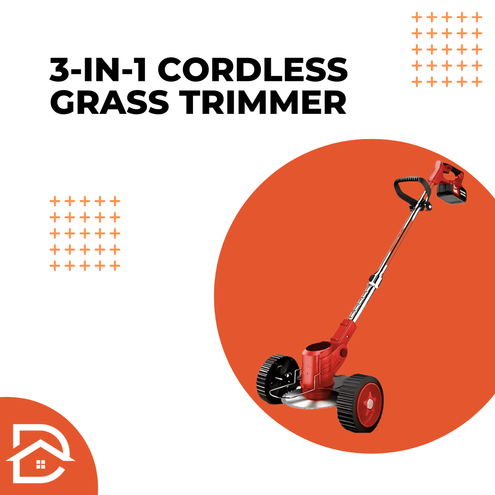 3-in-1 Cordless Grass Trimmer